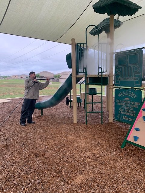 Playgroud Cleaning